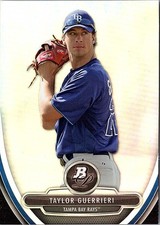 2013 Bowman Platinum #BPCP18 Taylor Guerrieri Chrome Prospects Refractors
