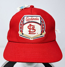 Vintage St. Louis Cardinals 80s Drew Pearson Snapback Hat MLB NWT