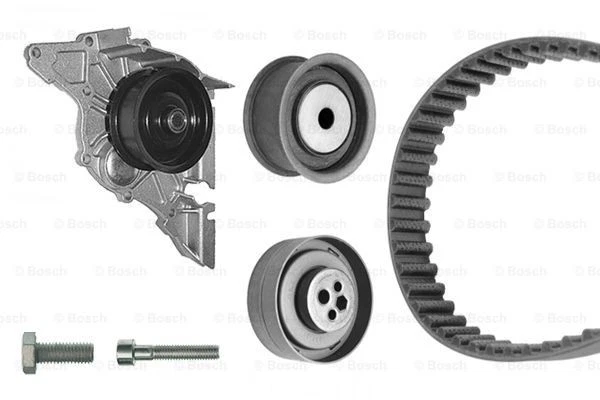 ZAHNRIEMEN-SATZ KIT SET + WASSERPUMPE BOSCH 1 987 948 862 A FÜR AUDI A6,A4,A8 - Image 2 of 4