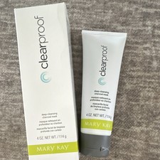 Mary Kay Clearproof Deep-Cleansing Charcoal Mask w/ Salicylic Acid 4 oz