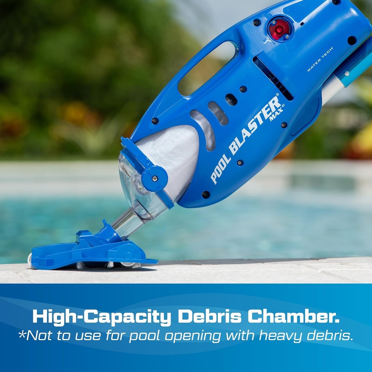 POOL BLASTER Max Cordless Pool Vacuum for Deep Cleaning & Strong