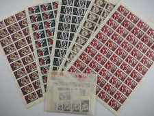 1965 Unión Soviética; 85 series flores, sin fijasellos/MNH, MiNr. 3046/50