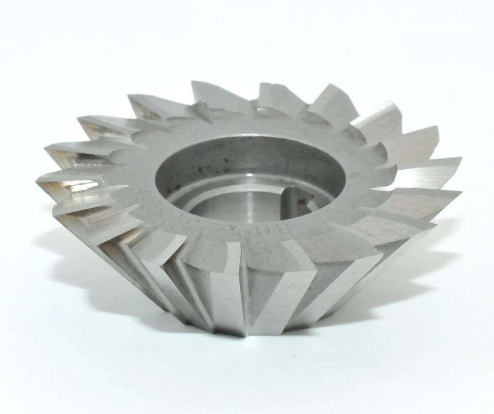 Scharenberg CS Aufsteck-Winkelfräser HSS 80x25x27 mm 50°H DIN 842 RHV42580 - Bild 4 von 4