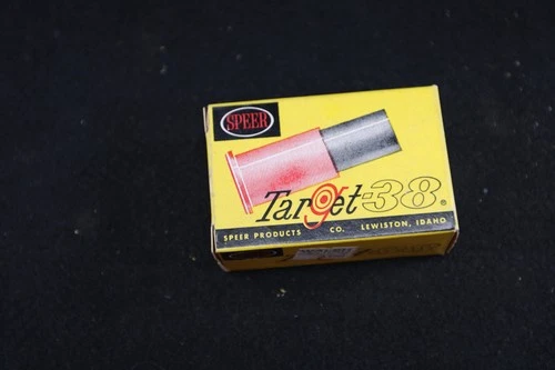 Speer Target 38 Plastic Practice Cartridge Cases EUC QTY 42 NOS Vintage F/S - product listing photo