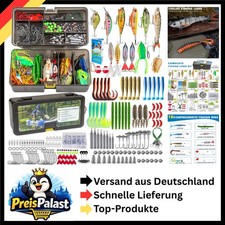 Angelköder-Set (299 Teile) Angelhaken Angelb...