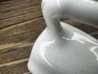 Miniature White Ceramic Creamer Pitcher Acorn Design Made in Japan Micro Cracks — photo 8