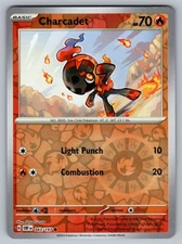 Charcadet Reverse Holo - 043/197 - Obsidian Flames Pokemon 2023