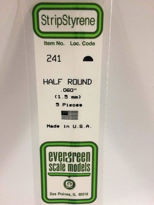 Half Round .060'' (5) 241