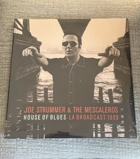 JOE STRUMMER & MESCALEROS House Of Blues L.A. Broadcast Live 2 LP NEW SEALED