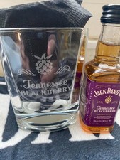 JACK DANIELS- BLACKBERRY- 1 MIGNONNETTE + 1 VERRE