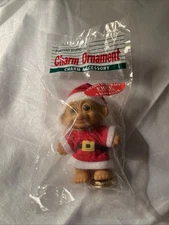 Vintage Russ Berrie & Co Troll Charm Ornament - Still In Original Packaging