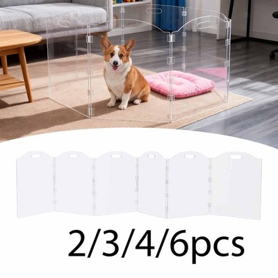 Hundegitter aus transparentem Acryl, Zubehör für Haustiere, für das