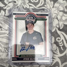 Topps 2024 Ryder Helfrick Stars & Stripes Auto /499 + Hassell III /99