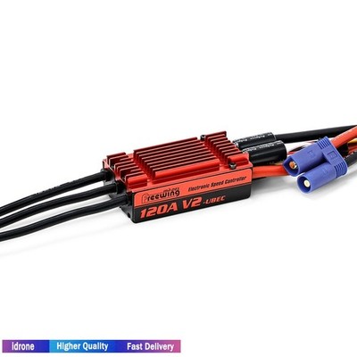 Freewing 120A V2 ESC Brushless Electric Speed Control 3-8S Input Reverse Brake