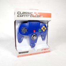 Manette Pad Controller Nintendo 64 N64 Teknogame Classic Blue New (1)
