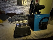 Logitech G29 Racing Steering Wheel, Pedals, and Shifter Set