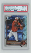 2022 Bowman Draft Chrome Asia Refractor Jackson Holliday Rookie #BDC-168