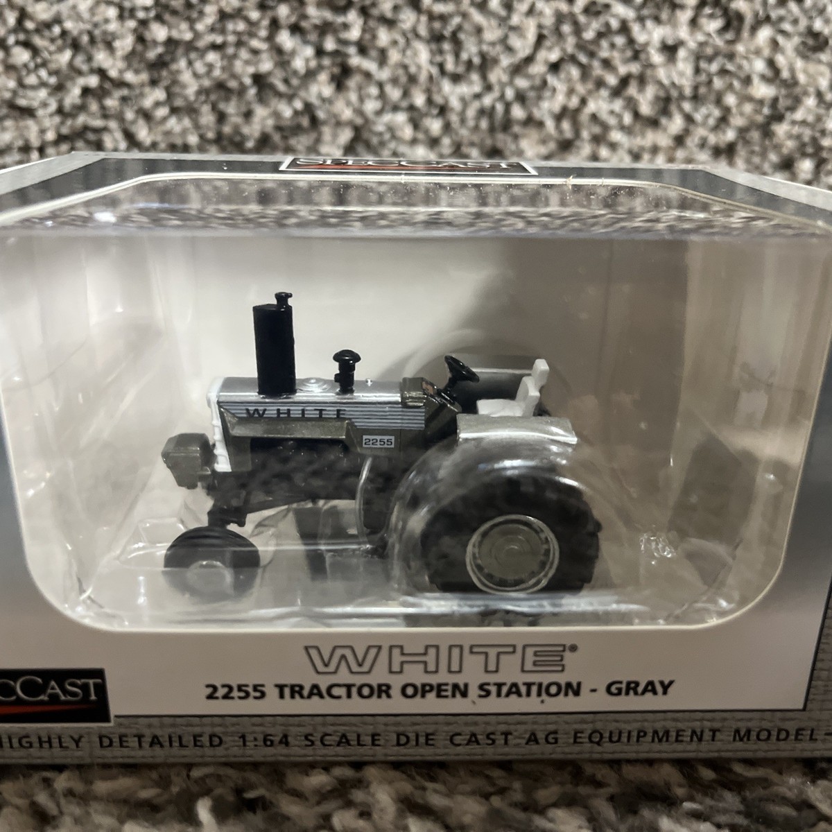 2025 1:64 SpecCast WHITE 2255 Open Station Silver NEW!! | eBay