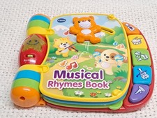 VTech Animal Musical Rhymes Book 6 Months Interactive New batteries