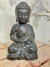 China Ming Dynastie Bronze Statue Shakyamuni Buddha  H. ca. 22 cm  Beijing 19.JH
