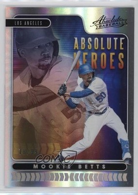 2020 Panini Absolute Heroes Silver 78/99 Mookie Betts #AH8 04br