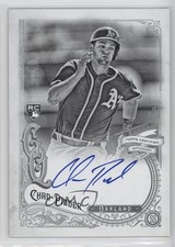 2017 Topps Gypsy Queen Auto Black & White 19/99 Chad Pinder #GQA-CP Auto 4g0
