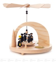 Pyramide Mit Kurrendefiguren Und Rundbogen FüR Teelichte Bxhxt 20 Cmx22 Cmx20 Cm
