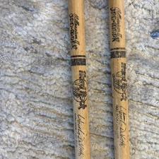 Liberty DeVitto (Billy Joel) Signature Drumsticks - Show Used Hard Rock Live