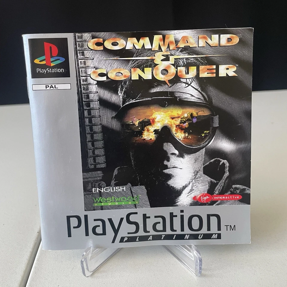 Command & Conquer (PS1, PAL, Platinum) – CIB, 2 Discs, Tested, Complete - Bild 3 von 4