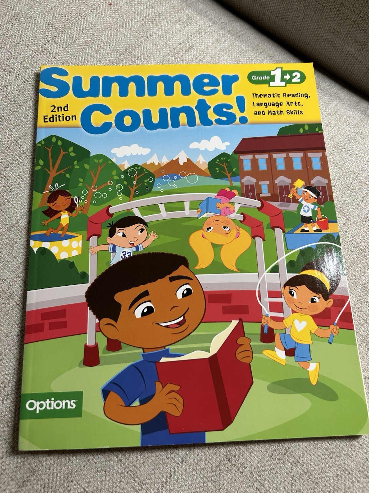 Summer Counts! Grade 1-2 Reading & Math Summer Practice Workbook Homeschool