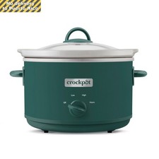  4.5qt Slow Cooker: Ceramic Stoneware, 3 Sett...