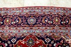 10X13 MAGNIFICENT ANTIQUE 200+KPSI HAND KNOTTED VEGETABLE DYE WOOL KASHANN RUG — photo 6