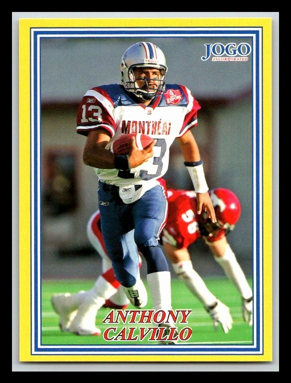 2004 JOGO 25th Anniversary #221 Anthony Calvillo 37/100 !!