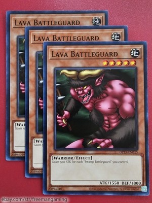 Yugioh Battleguard Deck Core Set 24 Cards Swamp Lava King Cadet Howling  Echoes