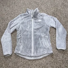 The North Face Women's Osito Fleece Gray Full Zip Jacket Size Small