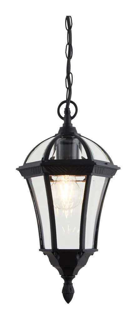 Outdoor Light Black Drayton Pendant IP44 Endon YG-3503