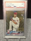2018 Topps #700 Shohei Ohtani Pitching Gold ROOKIE /2018 PSA 9