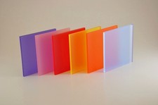 Acrylic Plexiglass ColorHues Frosted/Glossy Sheet 1/8" Thick P95 One Side