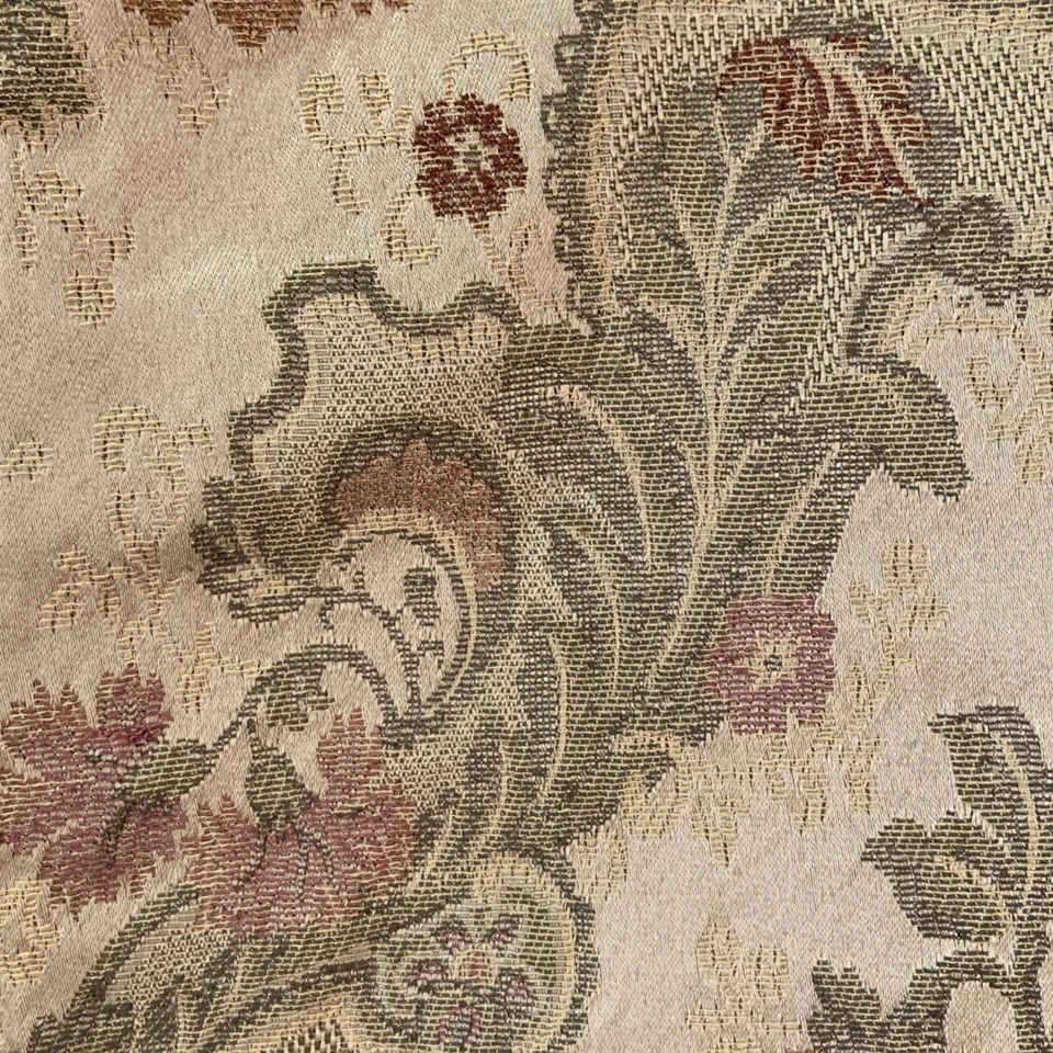 Croscill Tan, Red & Green Floral Pillow Sham Set(2) - Image 3 of 4