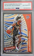 2020-21 Panini Revolution Shai Gilgeous-Alexander Auto PSA/DNA