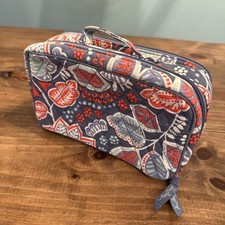 Vera Bradley Nomadic Floral Makeup Bag Or For Toiletries EUC