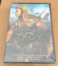 Troy DVD, 2004 Brad Pitt Orlando Bloom New Sealed Free Shipping
