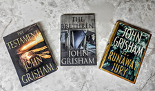 Product Image: 3 Signed 1st Edition Hard Cover Novels By John Grisham