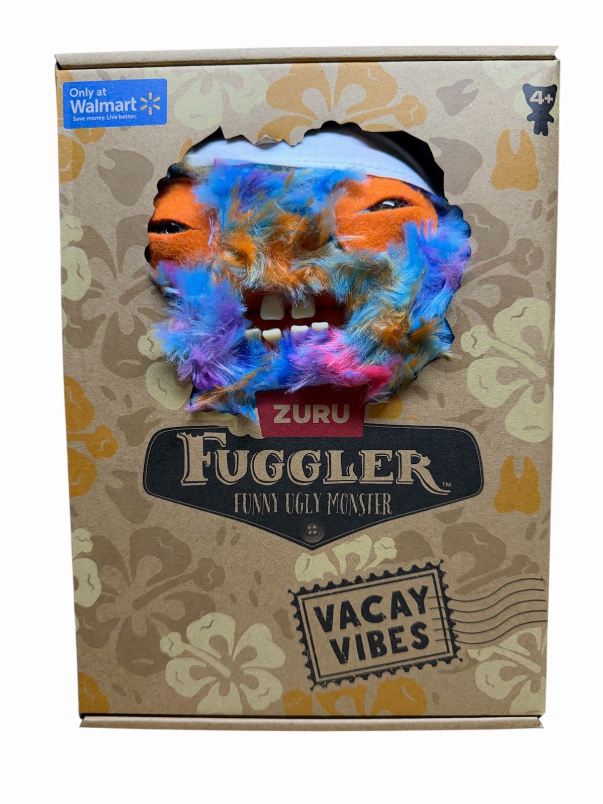 Zuru Fuggler Vacay Vibes The Cod Father Funny Ugly Monster 9" Plush Brand New