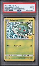 2021 POKEMON MCDONALD'S COLLECTION #1 BULBASAUR-HOLO PSA 9 on eBay