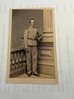 Civil War Massachusetts Militia Artillery soldier l, Gray Uniform