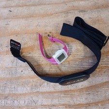Polar FT4 Heart Rate Monitor Pink Watch w/ Ch...