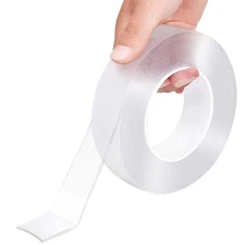 Heavy Duty Double Sided Tape Removable Nano Mounting Tape for Posters Rugs