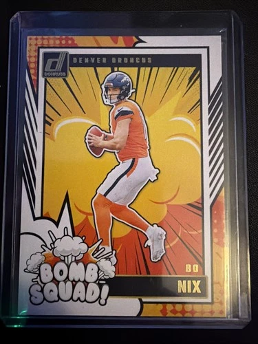 2024 Panini Donruss - Bomb Squad Bo Nix #27 (RC)