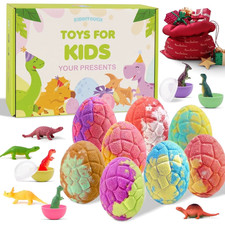 Bubble Bath Bombs for Kids with Surprise Toys Inside 8 Pack Natural and Organic